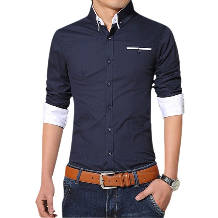 Рубашка Eterna Slim Fit мужской