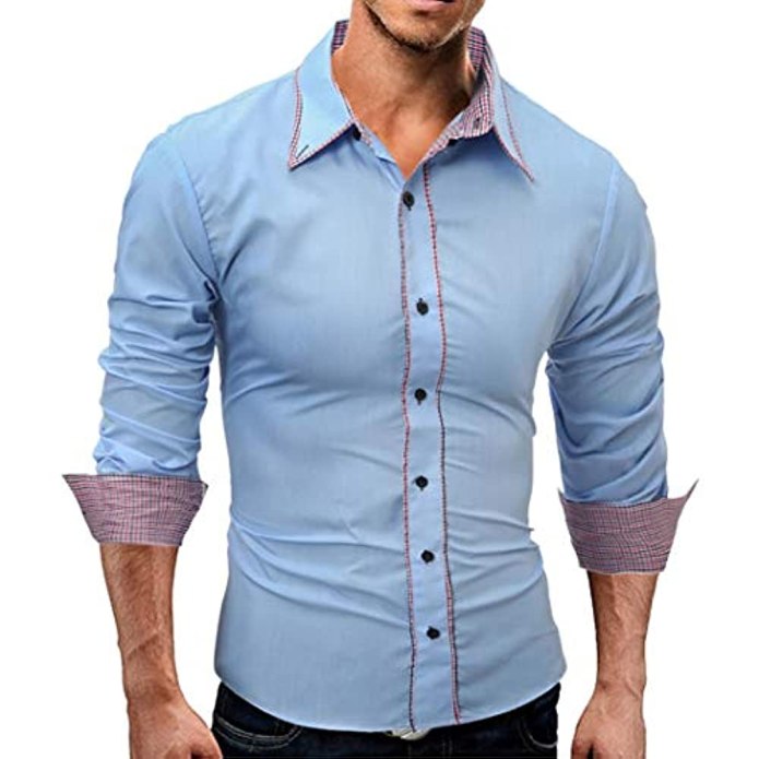Parmigiani Slim Fit рубашка одежда мужская