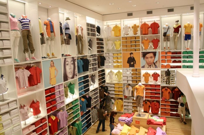 Uniqlo магазин одежды Москва