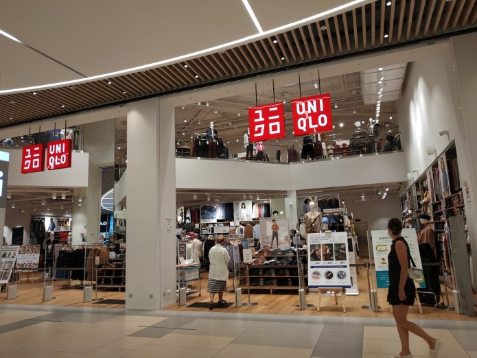 Uniqlo баннер