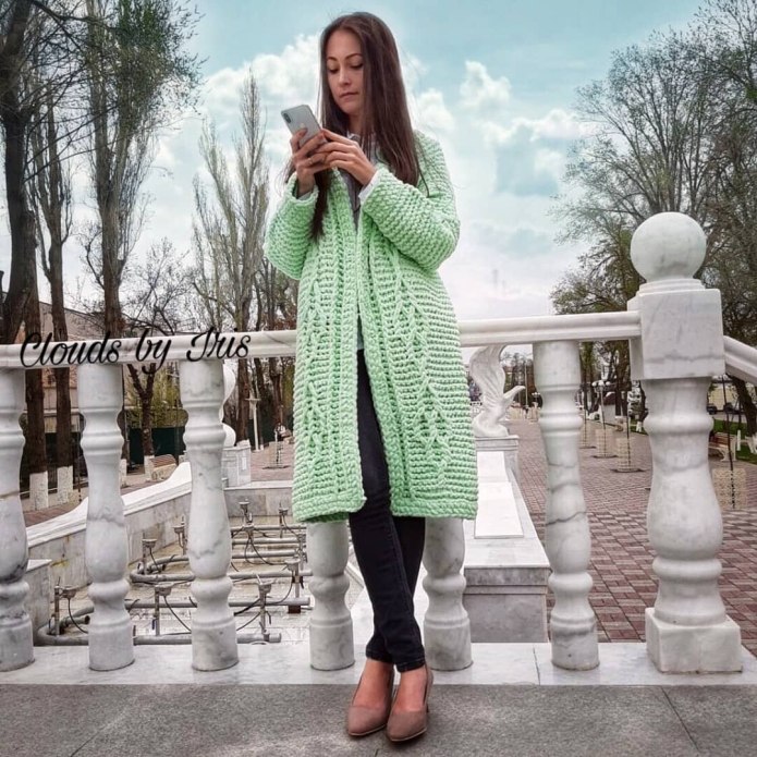 Ализе Пуффи Файн кардиган
