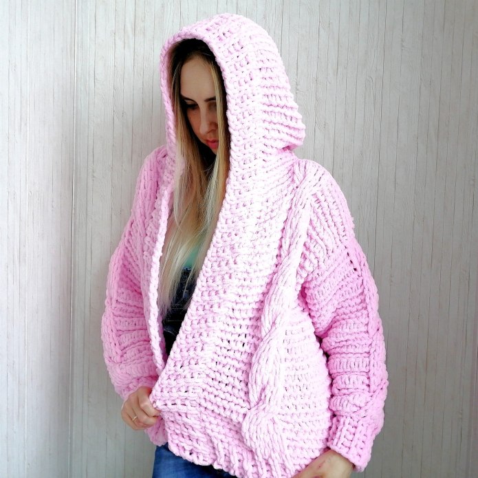 Alize puffy кардиган