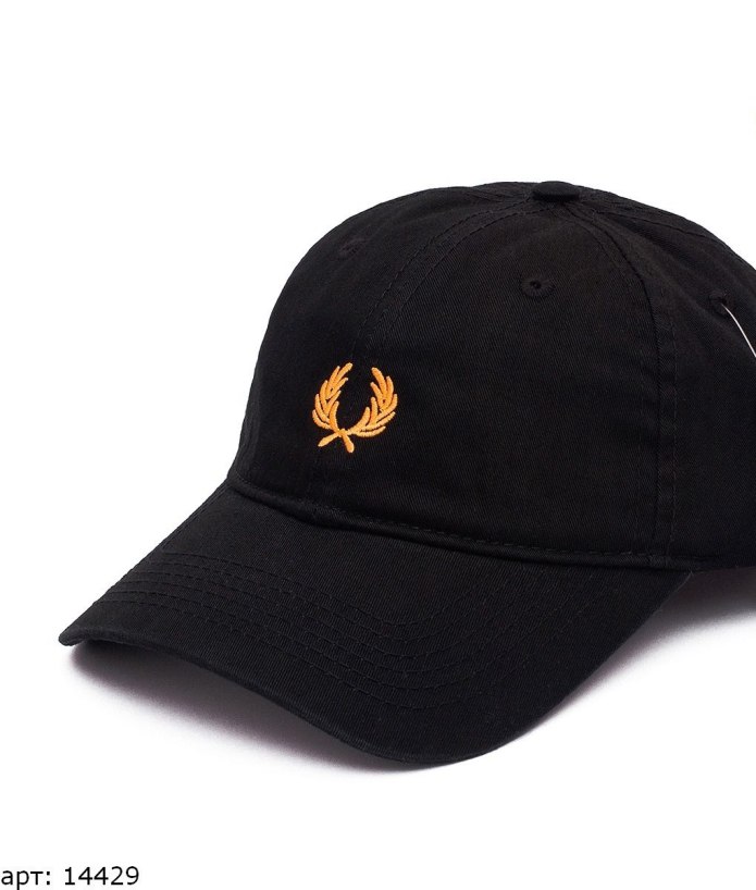 Fred Perry бейсболка мужская черная