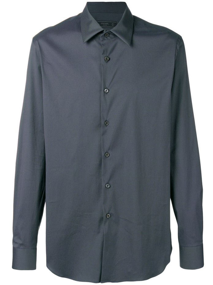 Prada Red Cherry Flower Camp Shirt