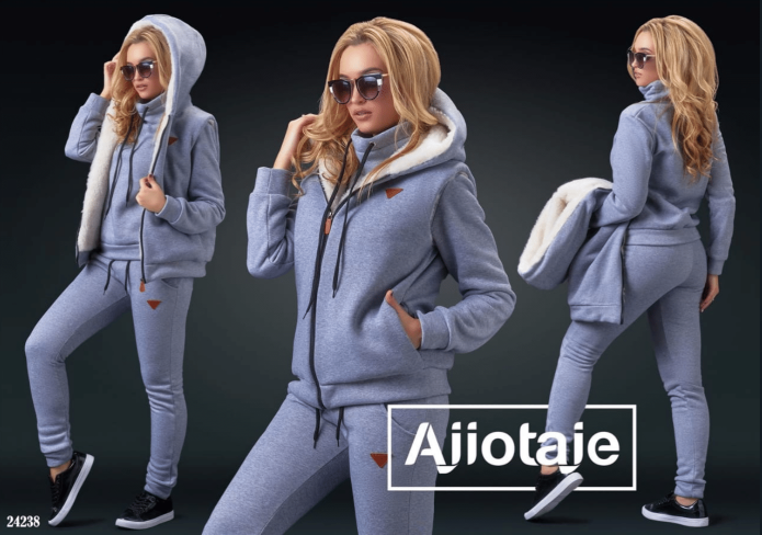 Спортивный костюм 3ка теплый Fashion