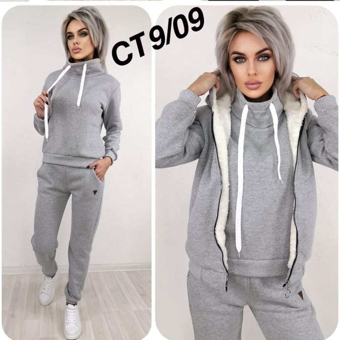 Спортивный костюм тройка женский