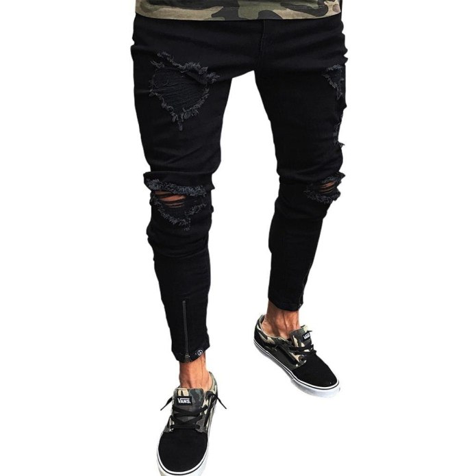 Джинсы skinny Biker мужские