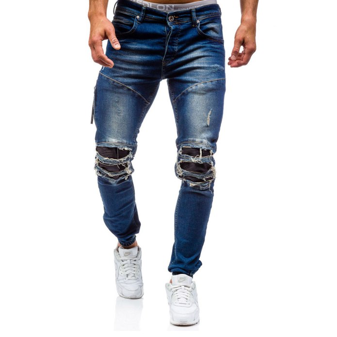 Джинсы skinny Biker мужские