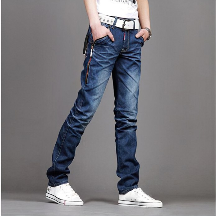 Джинсы Cargo Casual skinny мужские