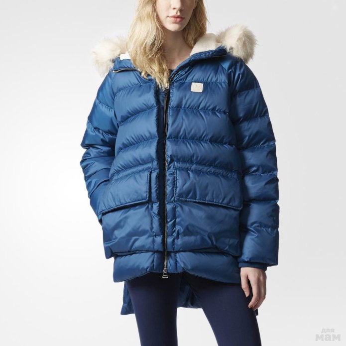 Адидас down Coat