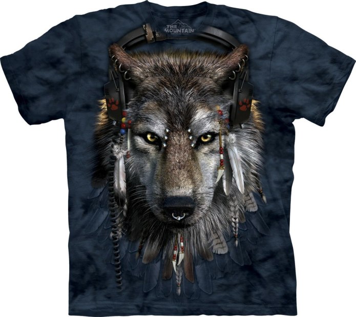 Футболка the Mountain - White Wolf DJ