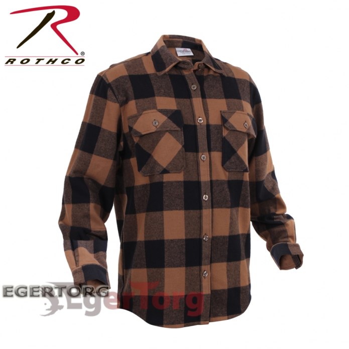 Buffalo Plaid Flannel Jacket