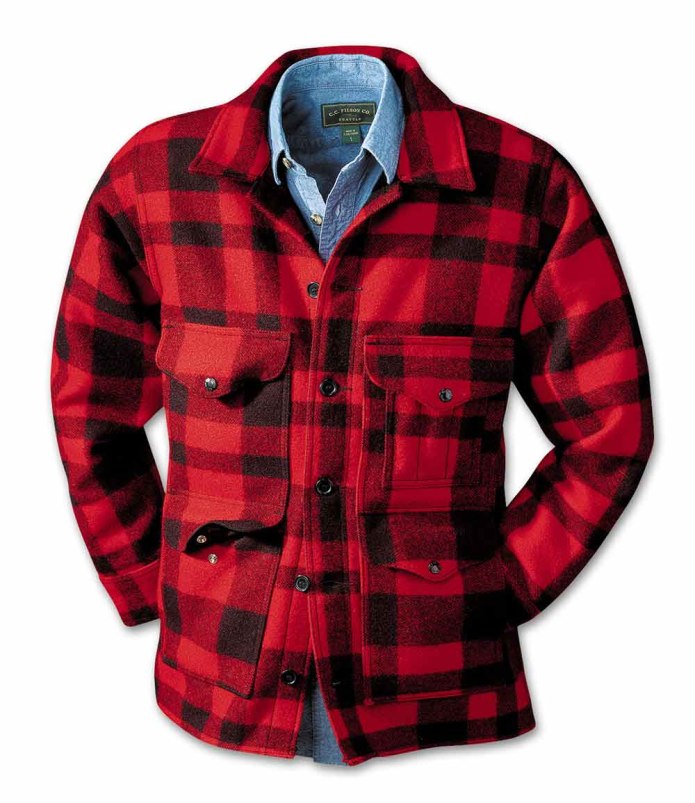 Filson куртка мужская клетка