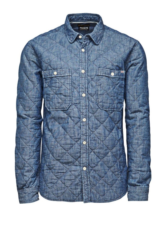 Мужские рубашки Vintage Denim Jack Jones