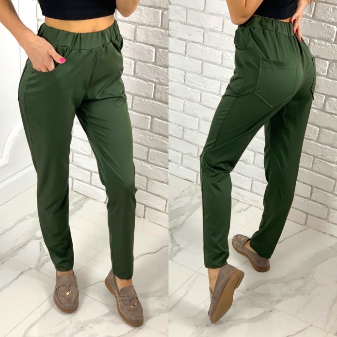 Велюровые брюки женские