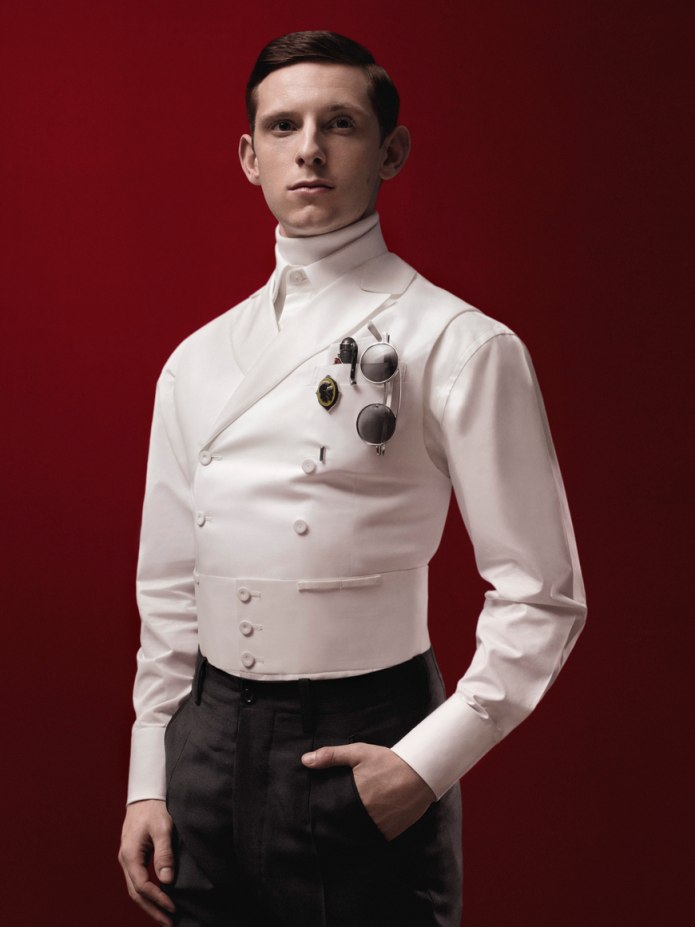 Prada Fall Winter 2012 men Гэри Олдмен
