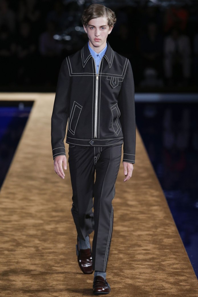 Эстетика мужской одежды. Prada