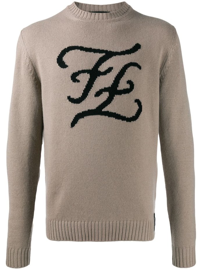 Черная водолазка Fendi
