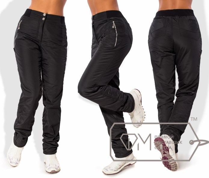 Брюки женские утепленные l-20100 Black