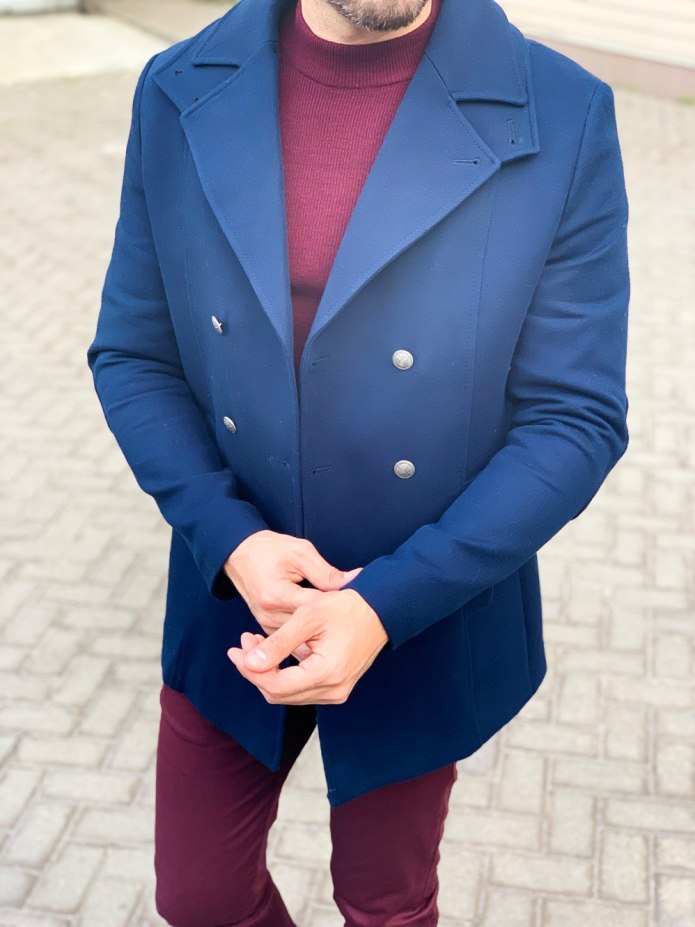 Schott Slim Fitted Pea Coat du753