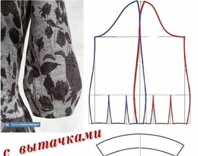 Выкройка рукава