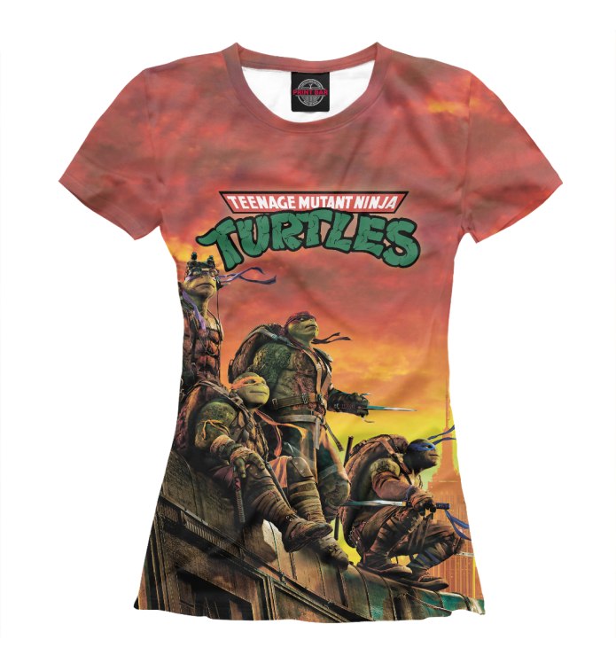 Футболка Черепашки ниндзя мужская Turtles