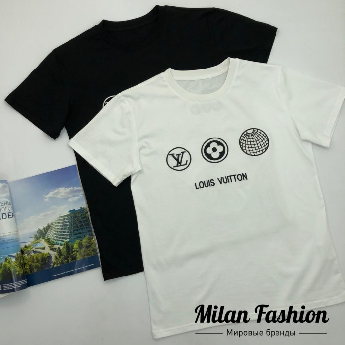 Футболка Louis Vuitton мужская белая