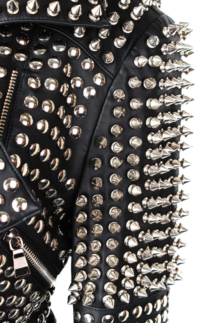 Philipp plein Leather Jacket Mens