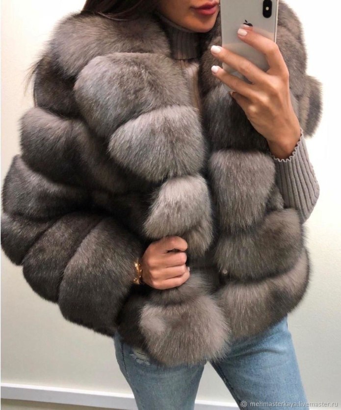 Шуба песец 4 в 1