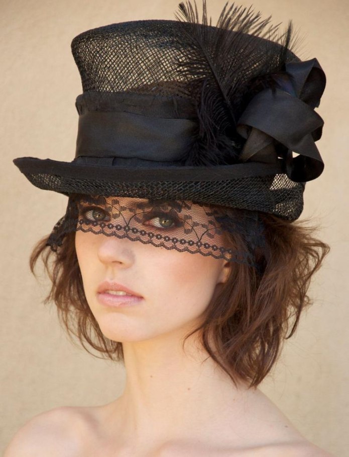 Pattern Mini Top hat