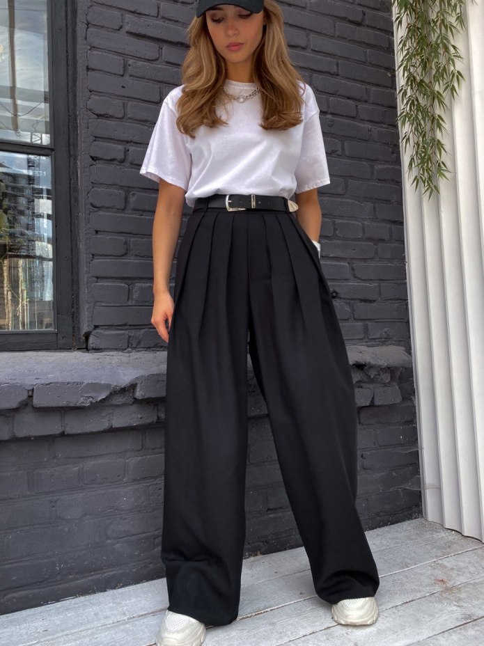MSGM брюки палаццо