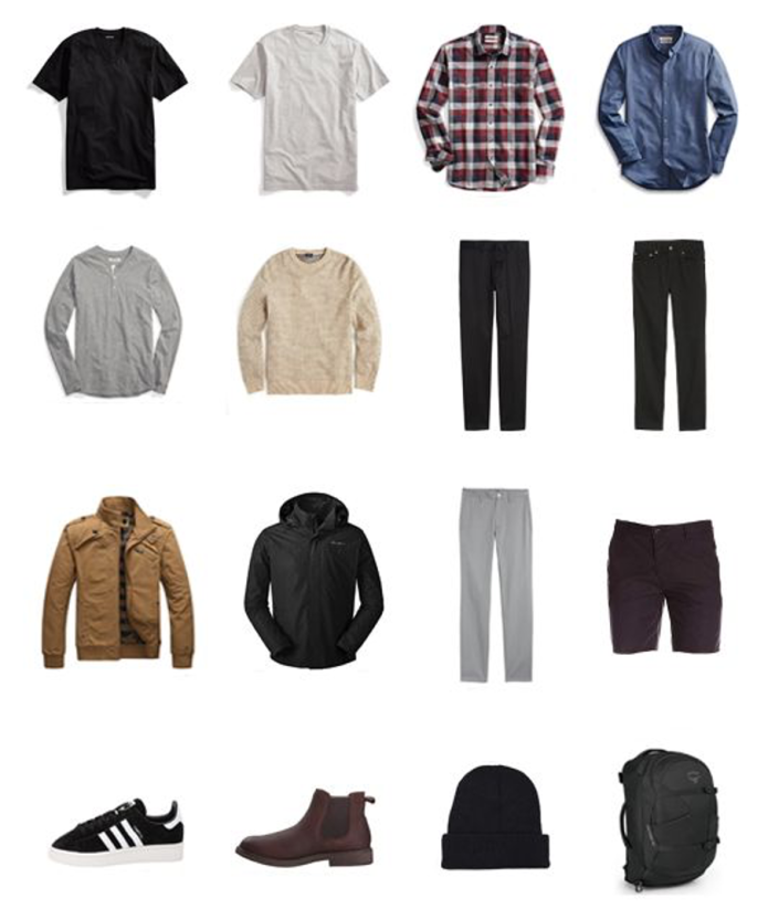 Basic Capsule Wardrobe men