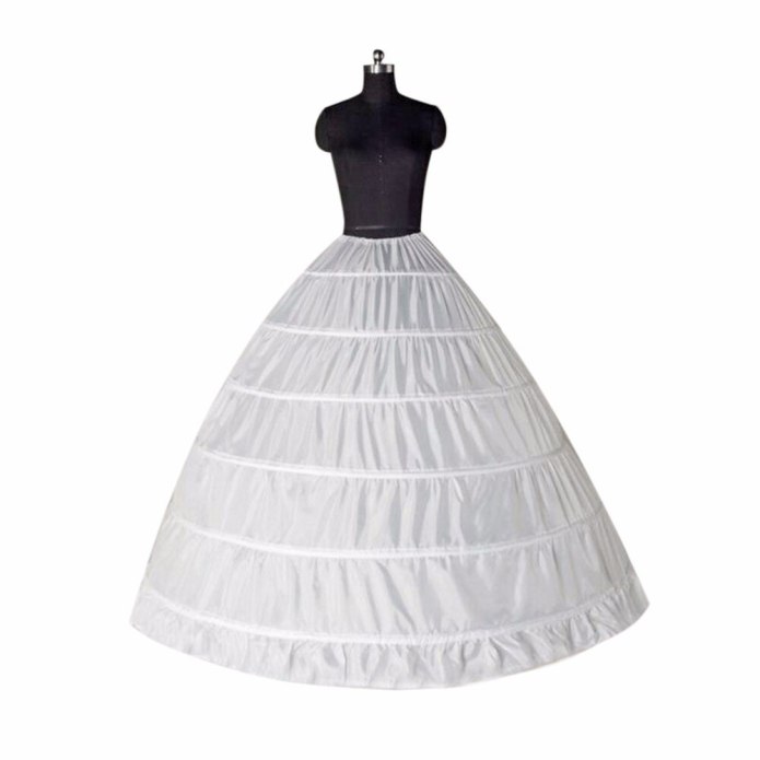 5 Hoops 6 layers Ball Gown Petticoats Black Petticoat Crinoline Underskirt big Ruffle Wedding Accessories Tulle Underskirts