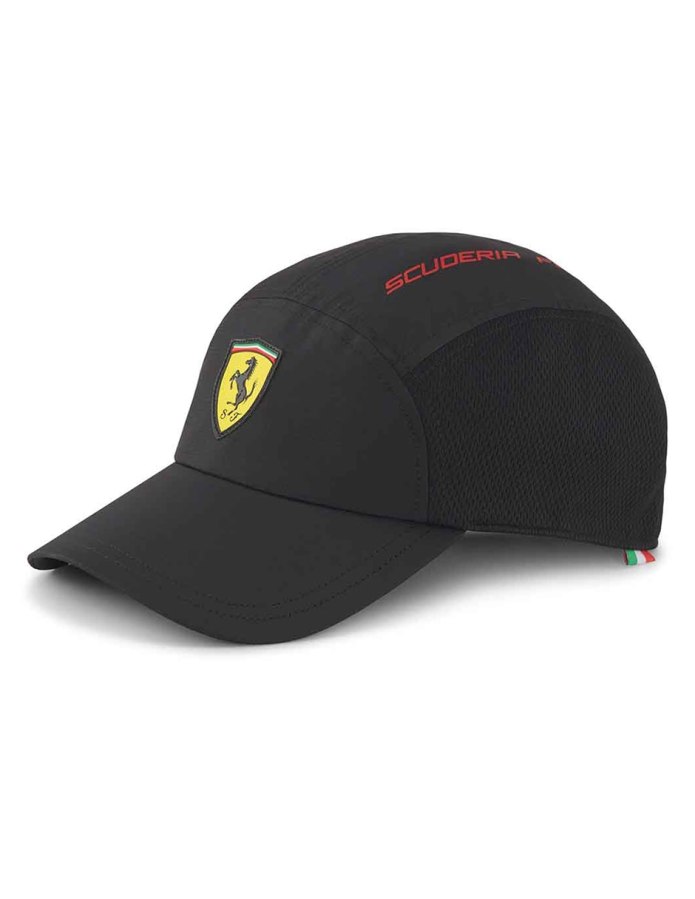 Ferrari" Vintage cap small logo, красная