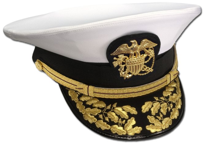 Фуражки капитана ВМФ США