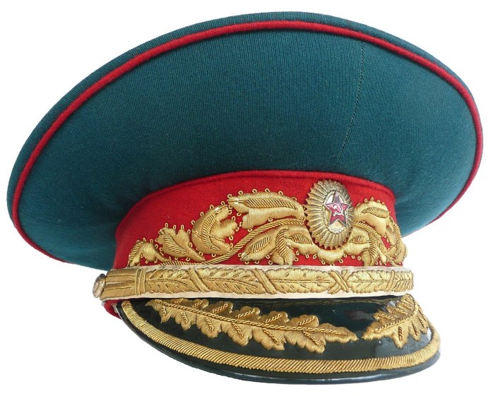 Генеральская фуражка СССР