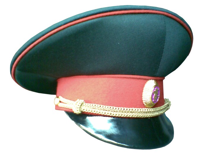 Фуражка РФ сбоку