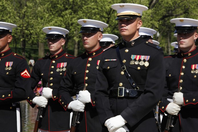 USMC Dress Blue-морские пехотинцы