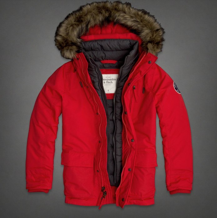 Abercrombie Fitch куртка мужская парка