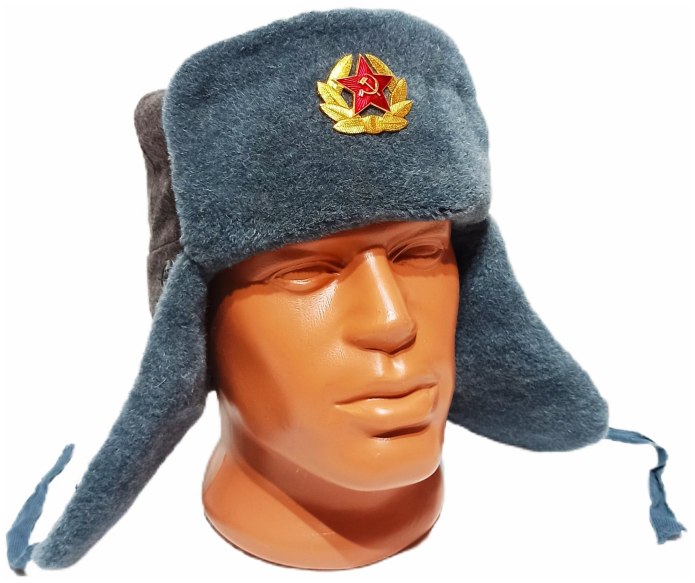 Солдатская ушанка СССР