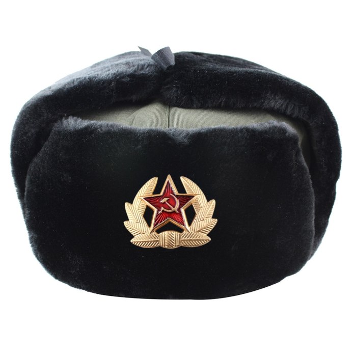 Шапка ушанка Солдатская СССР