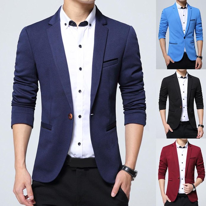 Блейзер Slim Fit мужской