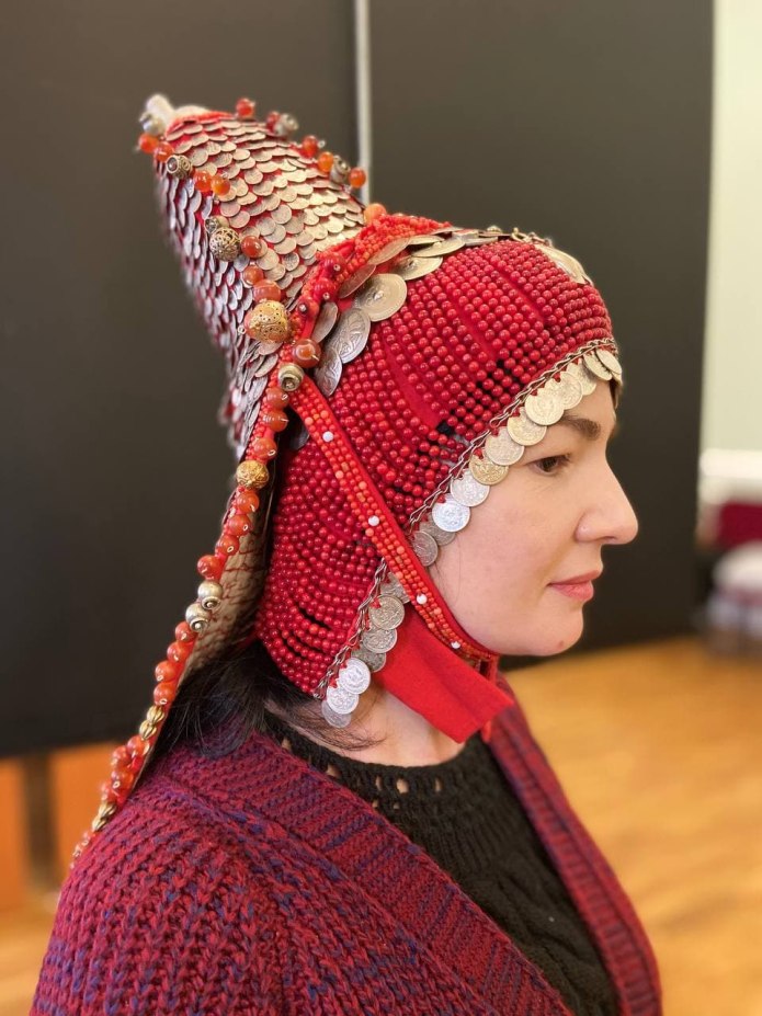 Выкройка кашмау Башкирский головной убор
