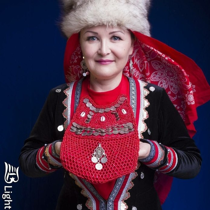 Головной убор башкирок