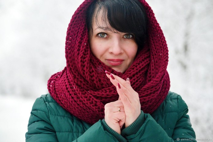 Снуд Ванесса сапфир