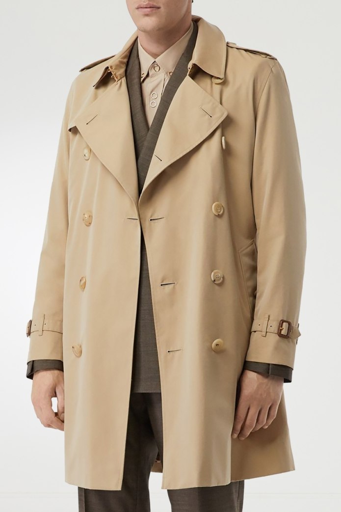 Тренч Burberry Kensington мужской