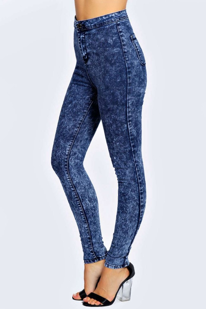 Джинсы Vintage Fit High Waist Denim