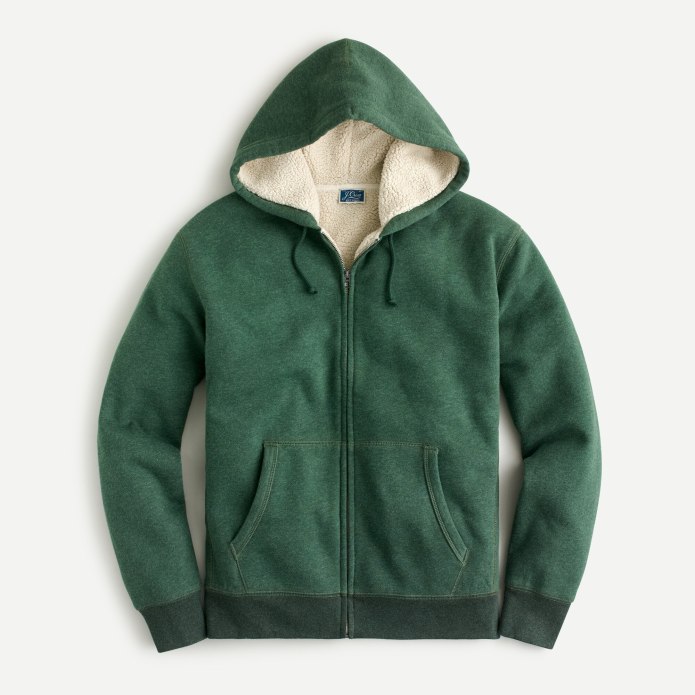 Lands end pattern Sweater Sherpa Collar