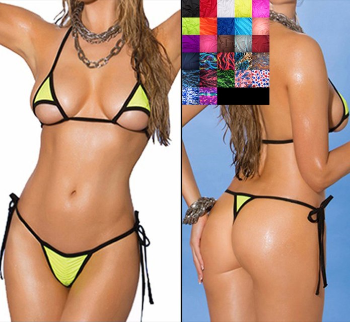 Sierra Skye в микро стрингах