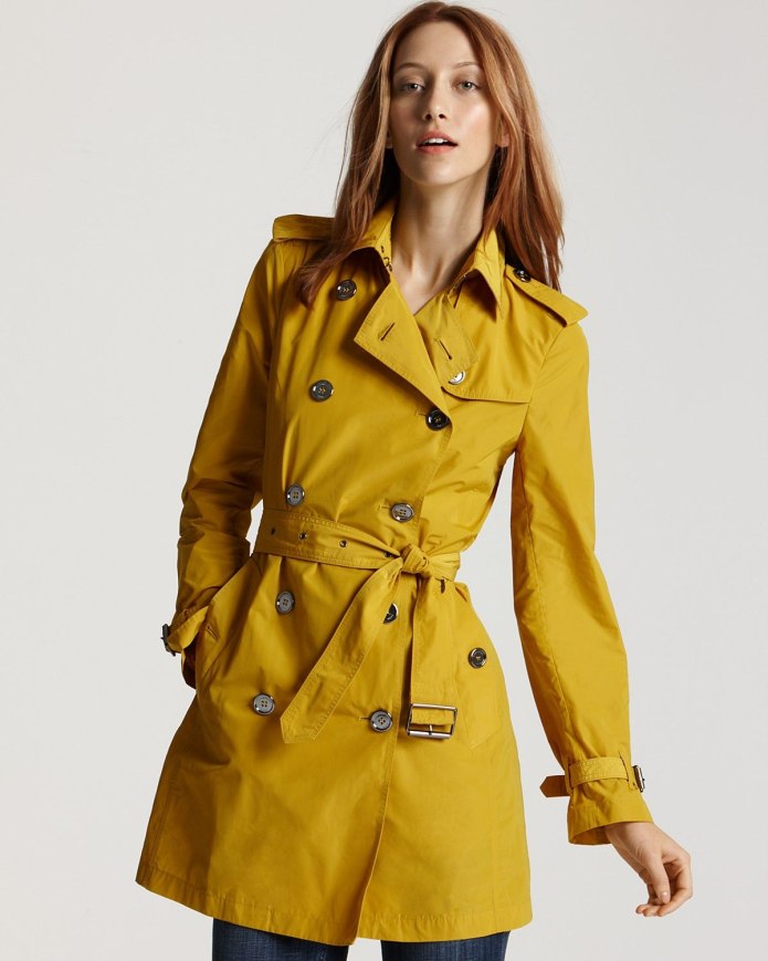 Короткий тренч. Burberry. Prorsum